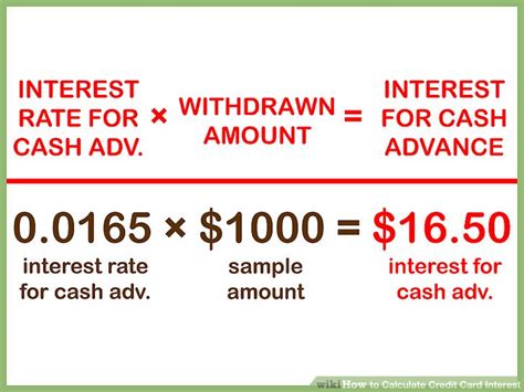 5 Ways To Calculate Credit Card Interest Wikihow