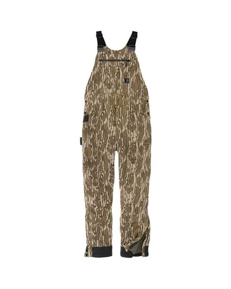 Carhartt S Super Duxtm Relaxed Fit Insulated Camo Bibs Overalls for Men ...