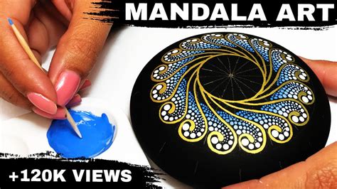 Buy Online Shop Painted Mandala Rock Rankquality 443