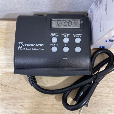 Intermatic 15 Amp Digital Residential Hardwired Lighting Timer Manual Shelly Lighting