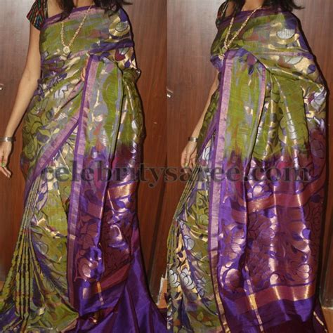 Uppada Jamdani Silk Sarees - Saree Blouse Patterns