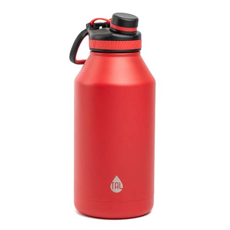 Tal 64oz Insulated Stainless Steel Ranger Pro Water Bottle Red