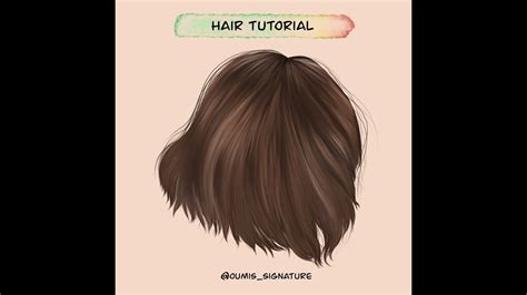 How To Draw Hair Step By Step In Procreate Youtube