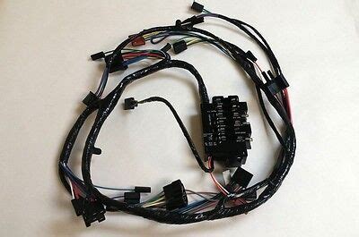 1966 Chevy Pick Up Truck Under Dash Wiring Harness With Gauges AT MT EBay