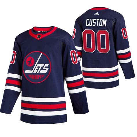 Custom Winnipeg Jets Hockey Jersey Winnipeg Jets Customized Jersey