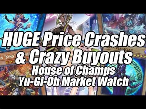 Huge Price Crashes Crazy Buyouts Everywhere House Of Champs Yu Gi