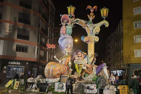 Fotogaler A Los Monumentos De Les Falles De D Nia Noticias