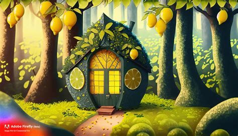 Lemony Lemon House Desktop Wallpaper By Nebuladarling On Deviantart