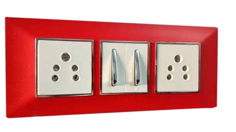 Pvc 6a Modular Switch Socket Combination At Rs 13 In Pune Id 24099056897