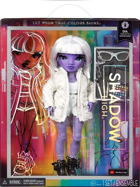 Buy Rainbow High Shadow High Dia Mante Purple Fashion Doll Shadow