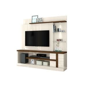 Estante Home Theater Para Tv De Até 55 Polegadas Alan Madetec Off White