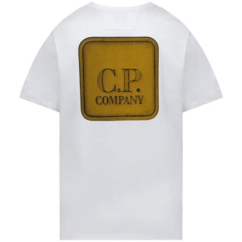 CP COMPANY METROPOLIS Mercerized Graphic T Shirt Men Regular Fit