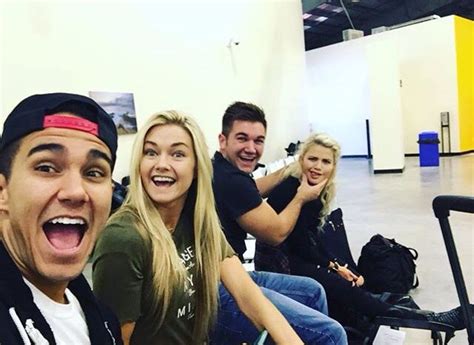 Carlos Penavega Lindsay Arnold Alek Skarlatos And Witney Carson