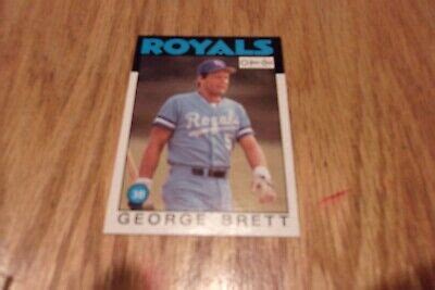 George Brett O Pee Chee Baseball Card Ebay