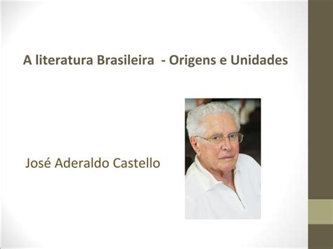 A Literatura Brasileira Ppt Ok Ppt