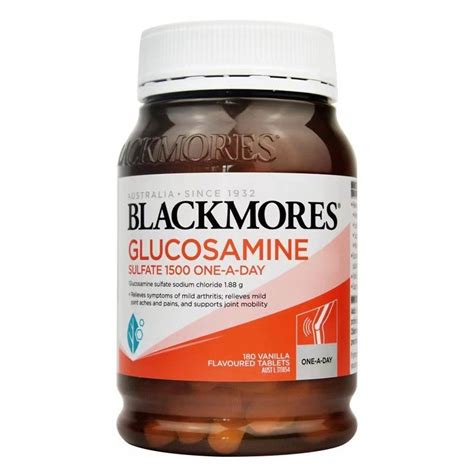 Jual Blackmores Glucosamine Sulfate 1500mg One A Day Black Mores More