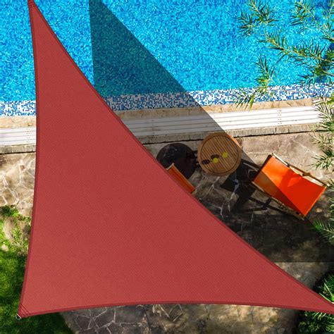 Autoez Triangle Sun Shade Sails X X Waterproof Uv Block