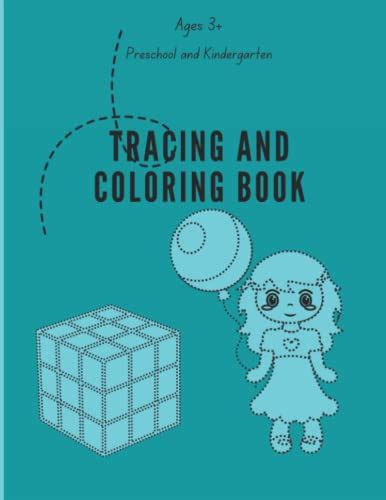 Dotted Lines Tracing And Coloring Workbook For Kids Tracing Line And