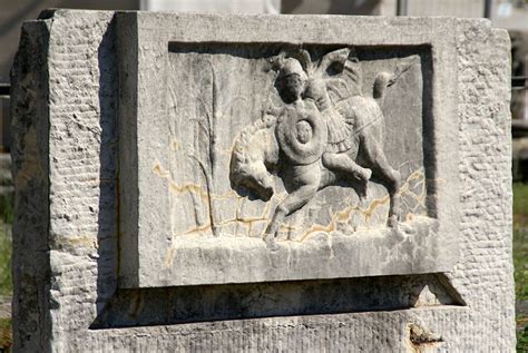 Forum Romanum Lacus Curtius Opfertod Des Marcus Curtius Sacrifice Of