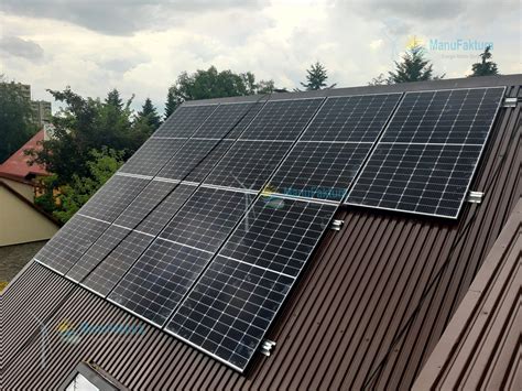 Fotowoltaika na dachu Kraków 6 80 kWp Solaredge Manufaktura Energii