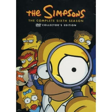 The Simpsons: The Complete Sixth Season (DVD) - Walmart.com - Walmart.com