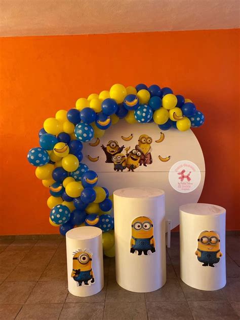 Decoraci N Minions Fiestas De Cumplea Os De Minion Globos Fiesta De