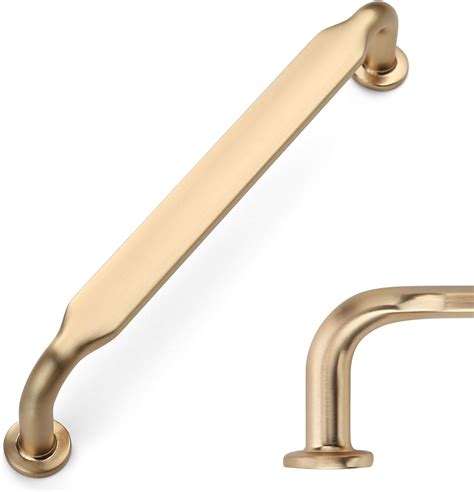 Amerdeco Pack Brushed Brass Cabinet Pulls Inch Mm Hole Centers