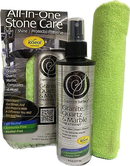 Supreme Surface Granite Quartz Marble Cleaner Polish And Sealer With