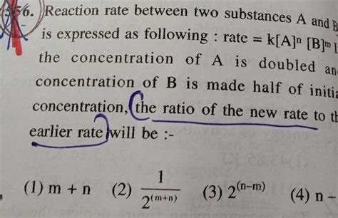 [answered] 56 Reaction Rate Between Two Substances A And B Is Expressed Kunduz