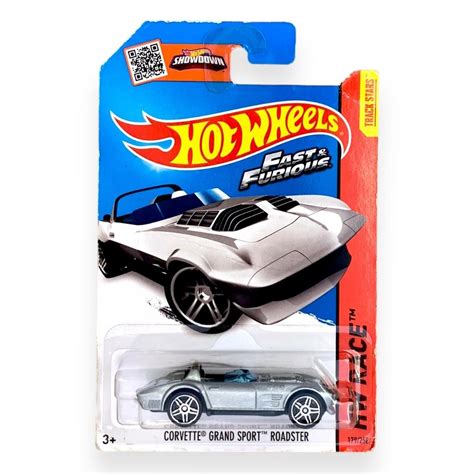 Miniatura Carro Hot Wheels Corvette Grand Sport Roadster Fast Furious