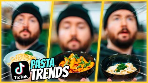 3 PASTA TIKTOKS Im TEST YouTube