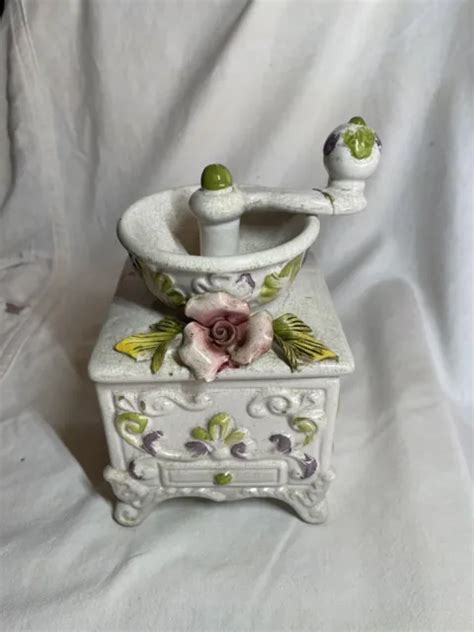 Boite En Porcelaine Vintage Capodimonte Eur Picclick Fr