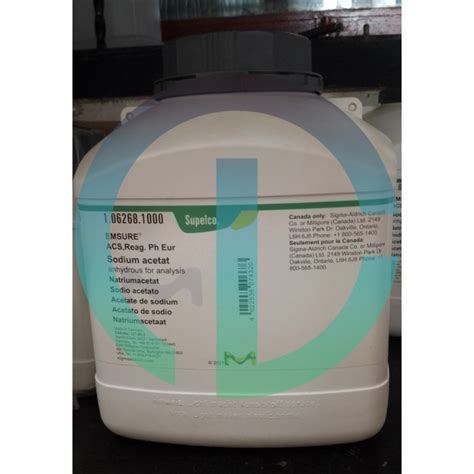 Jual Natrium Asetat Anhidrat Sodium Acetate Kg Merck Pro