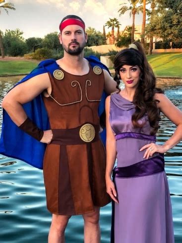 Hercules Costume DIY and Megara Costume DIY for Couples.