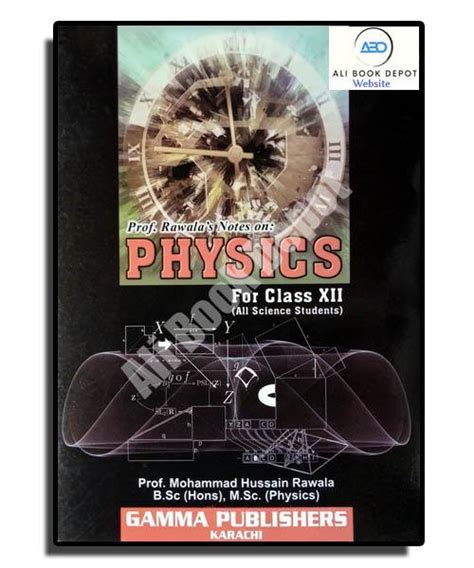 Physics Hussain Rawala Xii Science Ali Book Depot