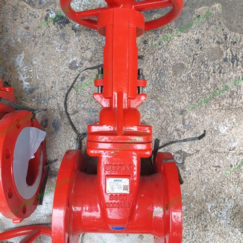 Jual GATE VALVE FIRE MAIN WEFLO 4 INCH UL FM APPROVED 300 PSI