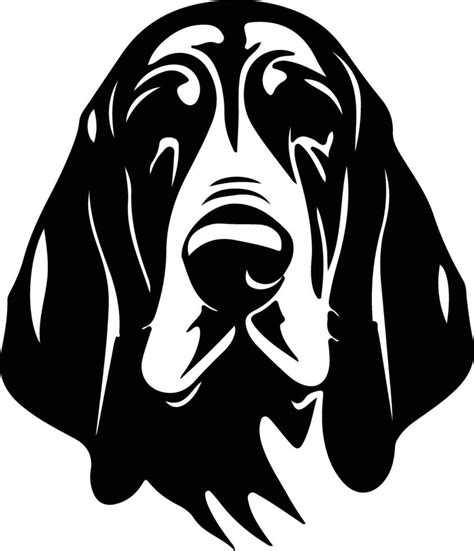 Bloodhound Silhouette Portrait 38488513 Vector Art At Vecteezy