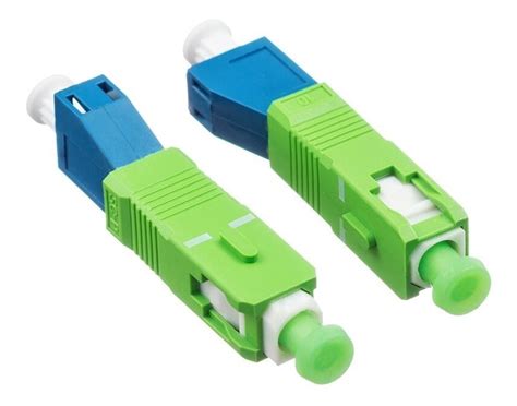 Adaptador Conector Lc Upc H A Sc Apc M Para Fibra Ptica Cuotas Sin