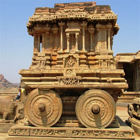 Stone Chariot Hampi Unesco World - Free photo on Pixabay