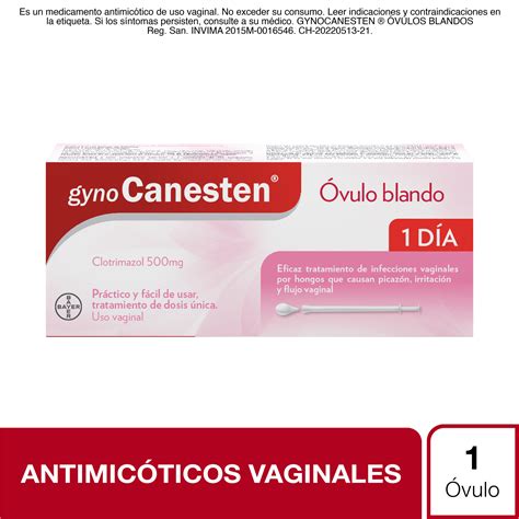 Gynocanesten® óvulo Día Elimina Las Infecciones 45 Off