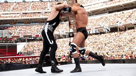 Sting Vs Triple H Photos Wrestlemania 31 Wwe Wrestlemania 31 Triple H