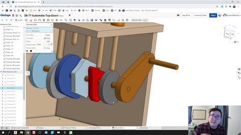 Automata Top Down Followercam Assembly Day 45 Of 100 Onshape