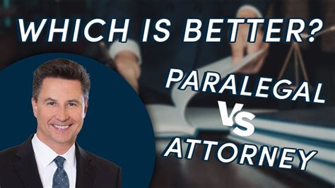 Hiring A Paralegal VS An Attorney YouTube