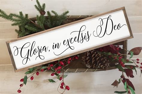 Gloria in Excelsis Deo | Etsy