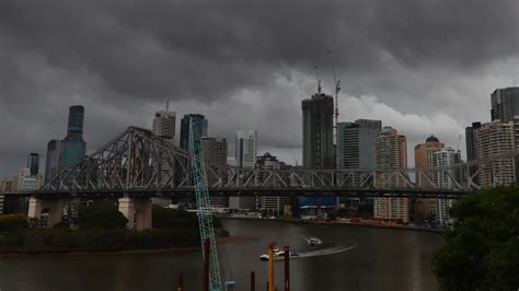 Brisbane Weather Severe Storm Warnings Downgraded As Storms Ease The Courier Mail