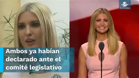 Fiscal Especial Cita A Declarar A Ivanka Trump Y Su Esposo Por Asalto