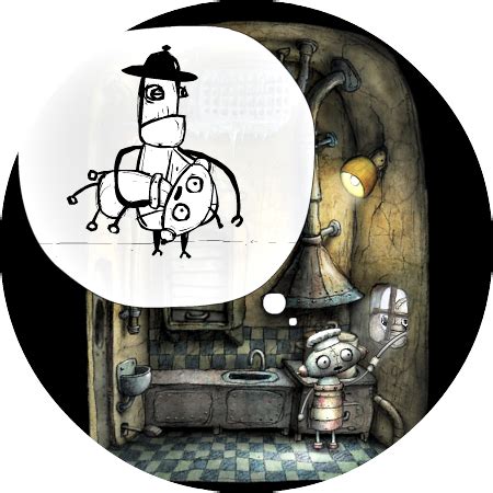 Machinarium Walkthrough - The Lift and Kitchen - GEEKEDCARTREE