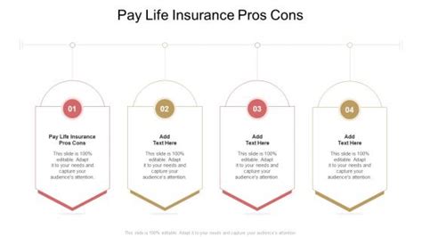 Pros Cons Life Insurance Powerpoint Presentation And Slides Ppt Slide Slideteam