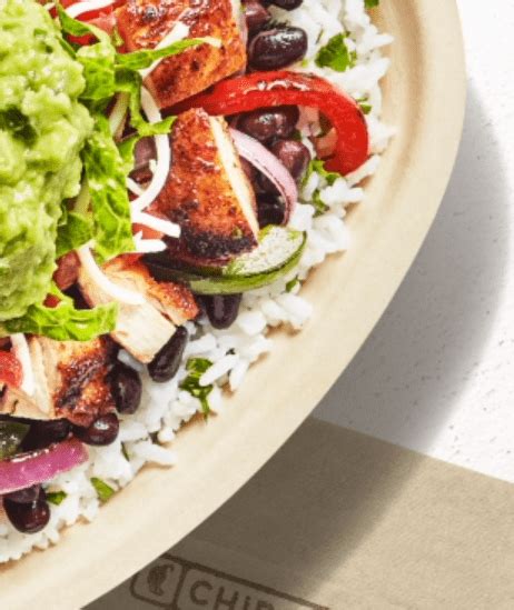 Chipotle Mexican Grill Menu Prices Store Hours And History