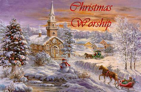 Christmas Church Painting at PaintingValley.com | Explore collection of ...